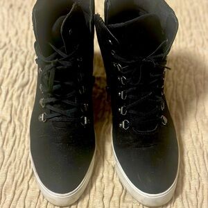 Wedge style sneakers